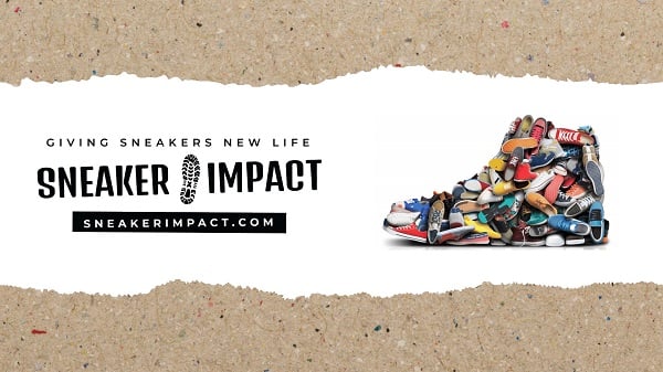 Sneaker impact recycle oude loopschoenen | De Hardloopwinkel