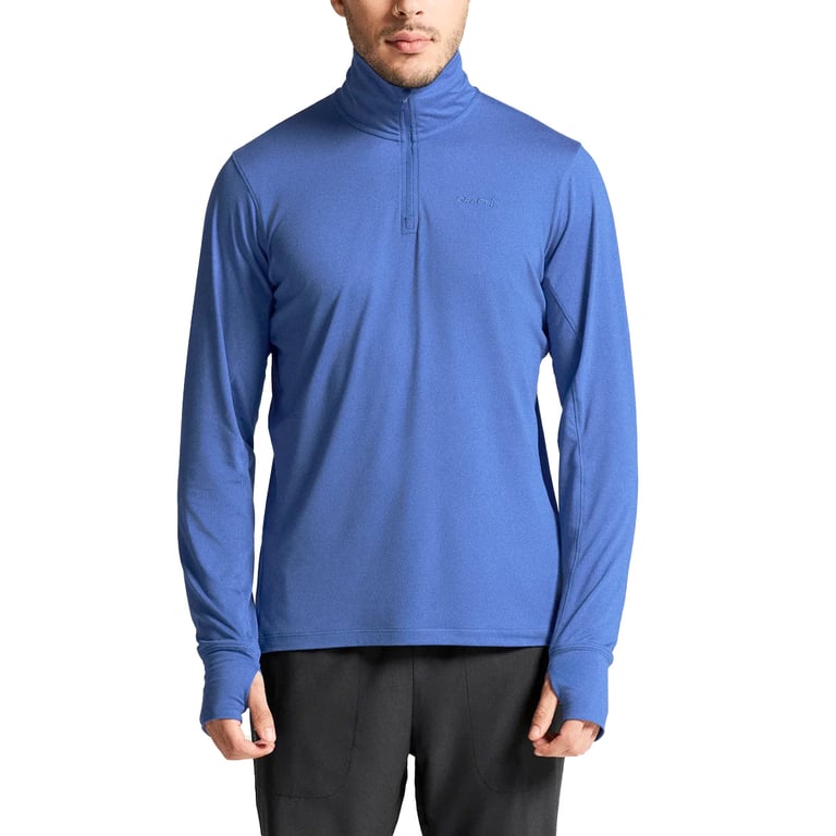 shirt lange mouw 1/2 zip Flow