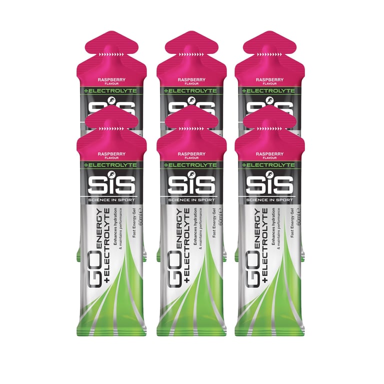 Go Isotonic Energy Gel + Electrolyte Raspberry 60ml (6 st.)