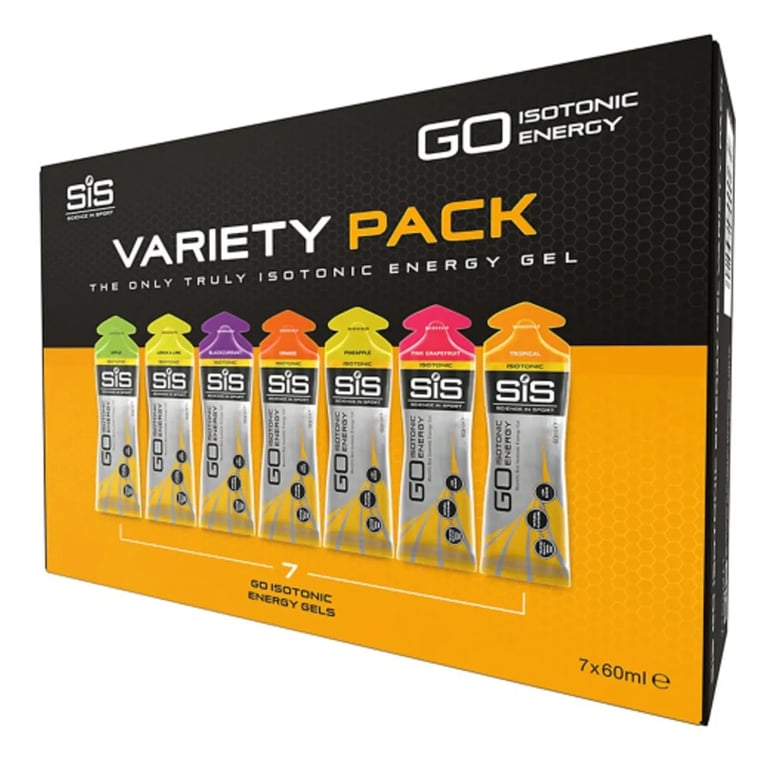 Go Isotonic Energy Gel Variety 7-pack