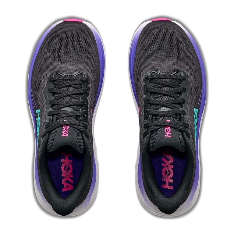  HOKA Clifton 11 (Black/Neon Nebula) voor dames