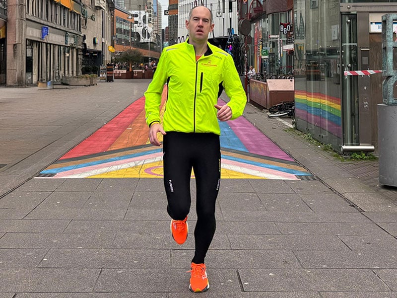 SAUCONY TRIUMPH 22 review hardlopend door Den Haag