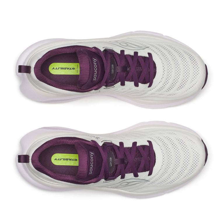Saucony Omni ST 23 (Ivory/Eggplant) dames