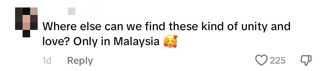 M'sian Woman Engages In Fluent Tamil Conversation With Neighbors During Raya Celebration comment 2