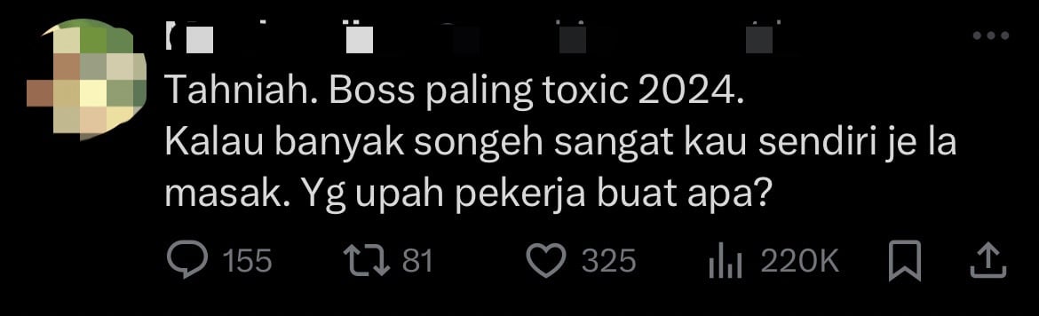M'sian Boss Gets Mad And Dumps Food To The Ground As Staff Prepared Too Much comment 2