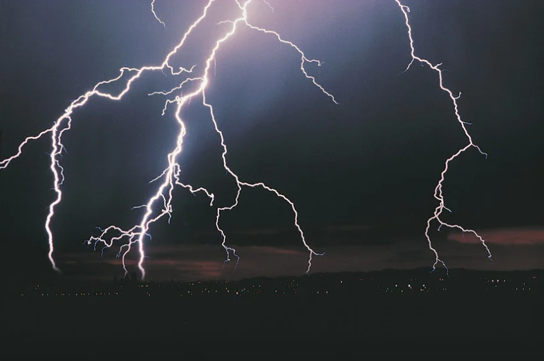 Lightning strike