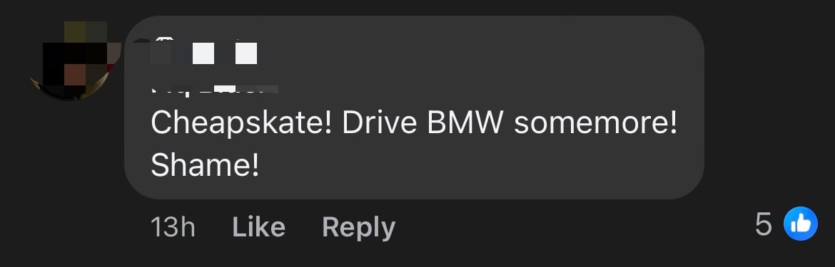 Man Pumps RON95 Into SG-Registered BMW, Gets Stopped By Worker comment 1