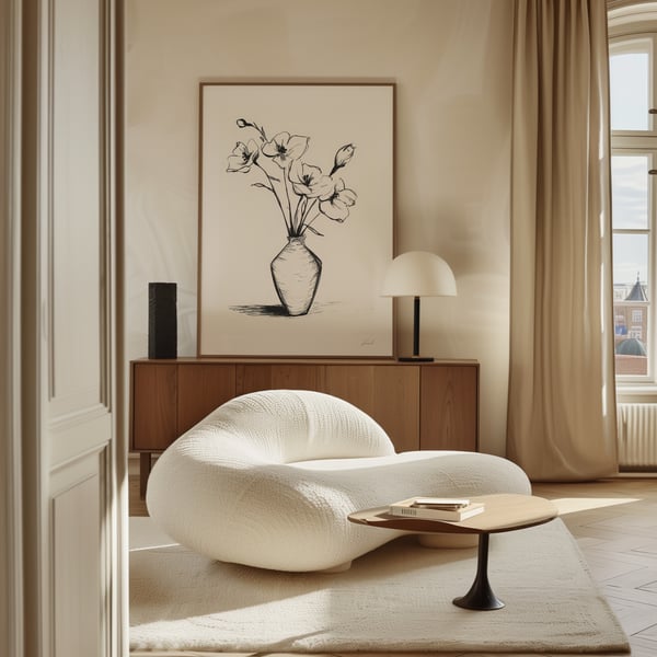 One Line Vase - ArtGlow