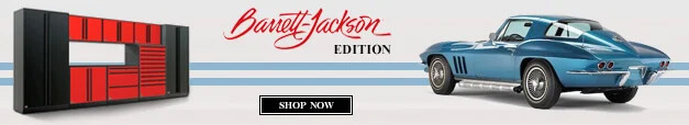 Barrett-Jackson edition Garage Cabinets by Proslat