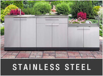 NewAge Stainless Steel Outdoor Kitchen Cabinets