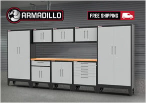 Armadillo Garage Cabinets