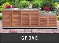 NewAge Grove Outdoor Kitchen Cabinets