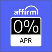 Get 0% with Affirm Financing