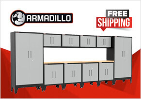 Armadillo Garage Cabinets
