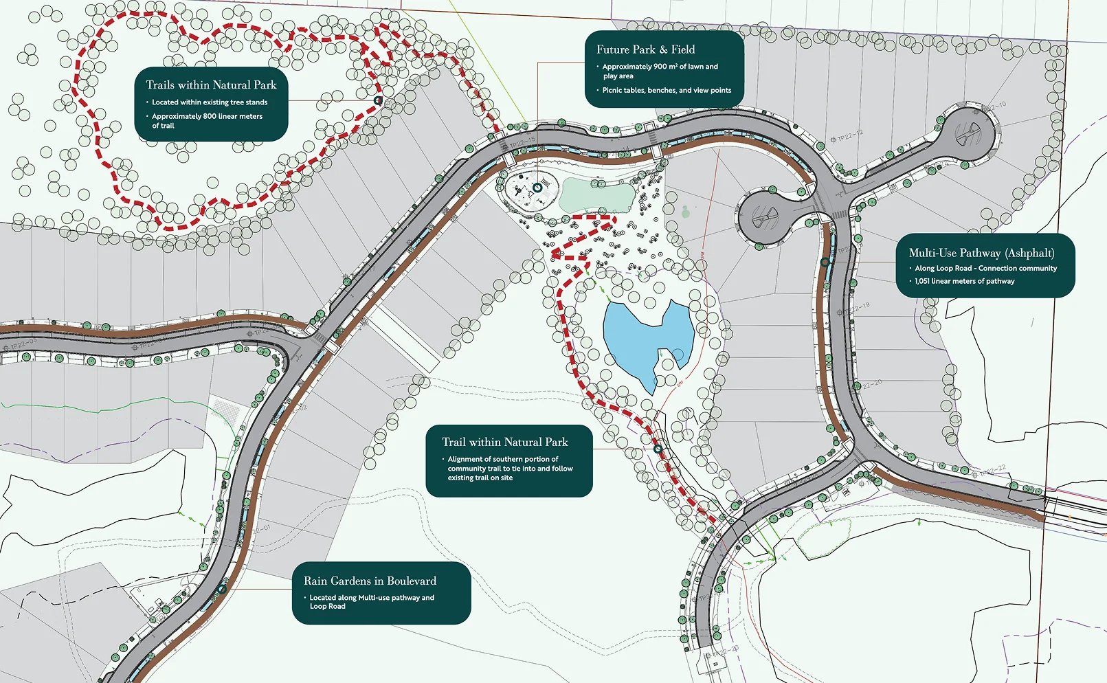 Trails and recreation map