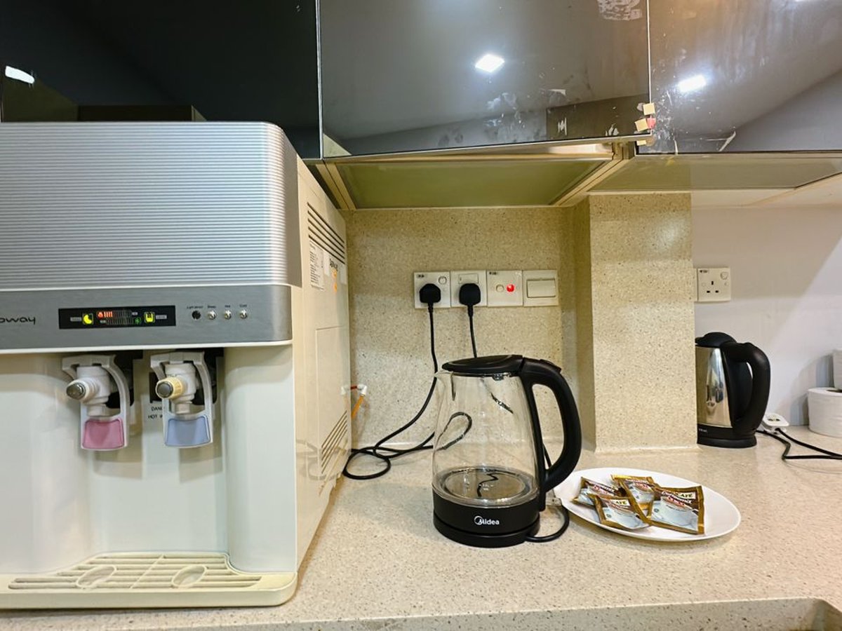 Kitchen at A09 Dedap Johor Jaya Homestay In Taman Johor Jaya, photo 1