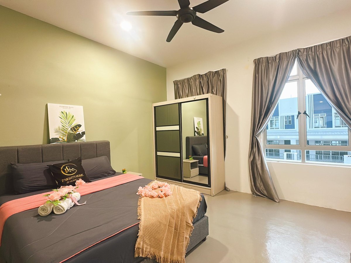Room at A30 Green Dato Onn 3 Homestay In Bandar Dato Onn 6Pax, photo 2