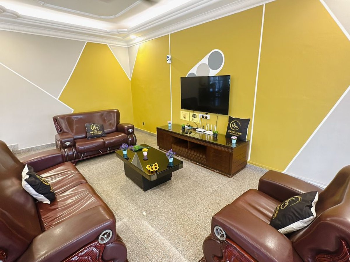 Living Room at C03 Golden Rinting Homestay In Taman Rinting, photo 10