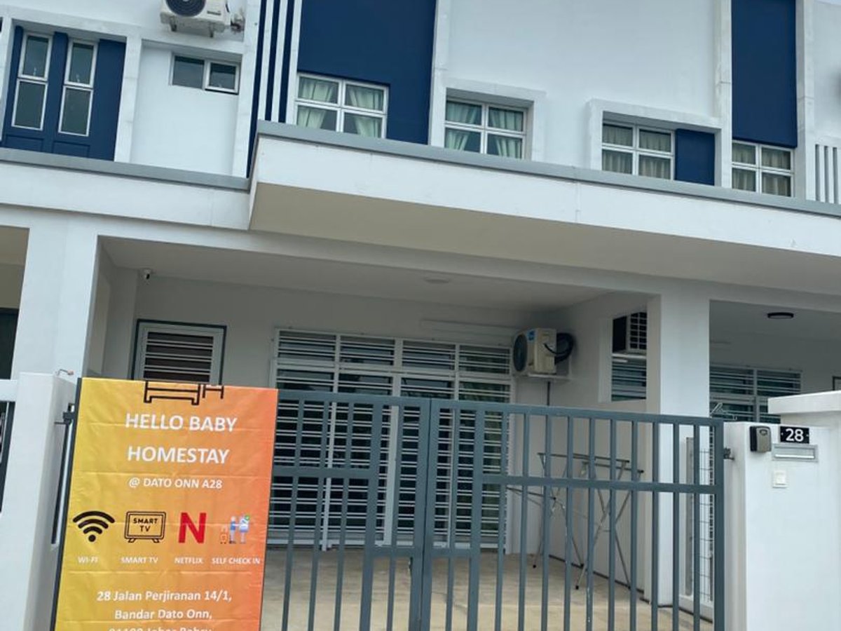 Outside at A28 Hello Baby Dato Onn 28 Homestay In Bandar Dato Onn (15Pax) Netflix, photo 3