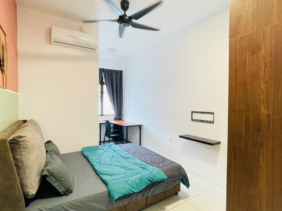Room at A23 Hello Baby Dato Onn 11 Homestay In Bandar Dato Onn (15Pax) Netflix, photo 9
