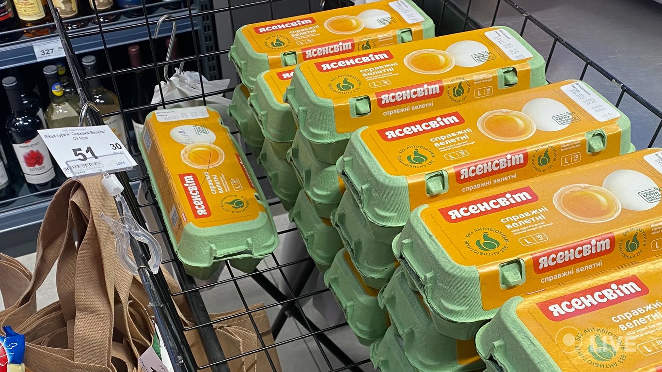 Ціни на яйця травень 2023