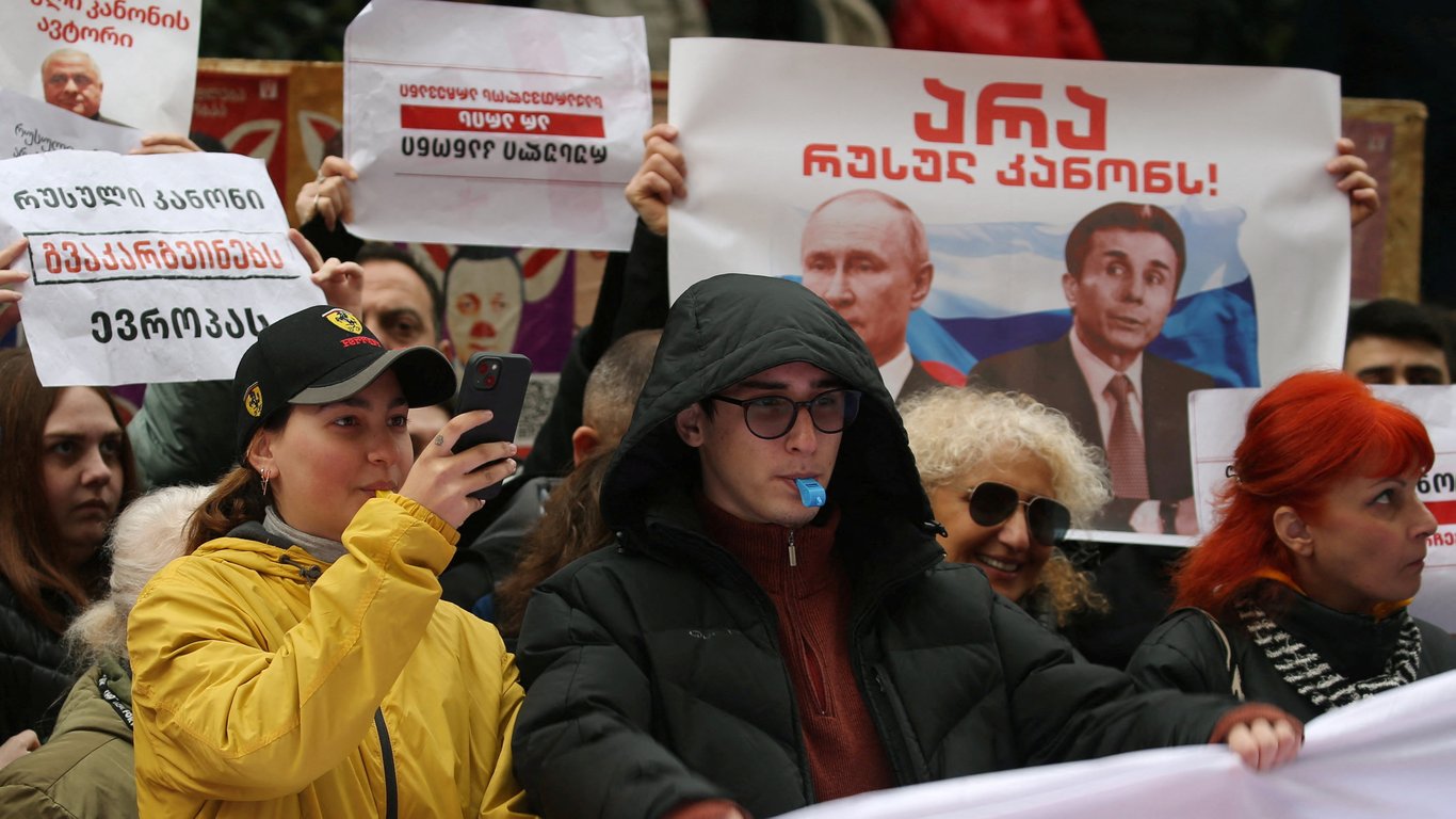 протести в Грузії
