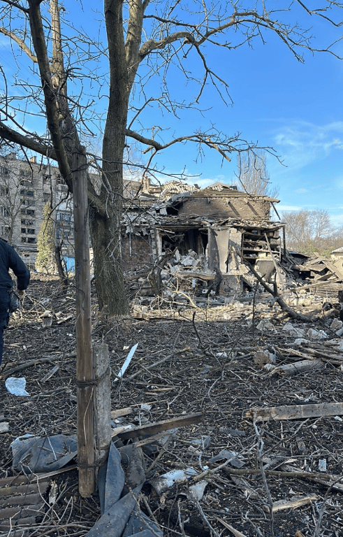 Обстріл Костянтинівки 2 квітня 2023