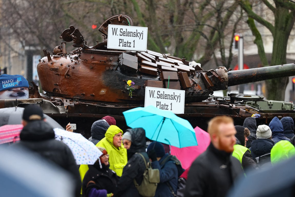 акции в поддержку Украины