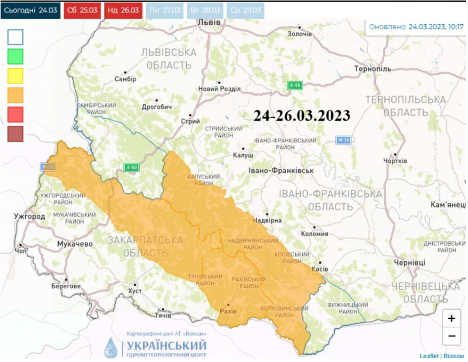 погода в Україні