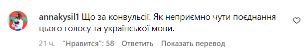 Коментарі зі сторінки Світлани Лободи