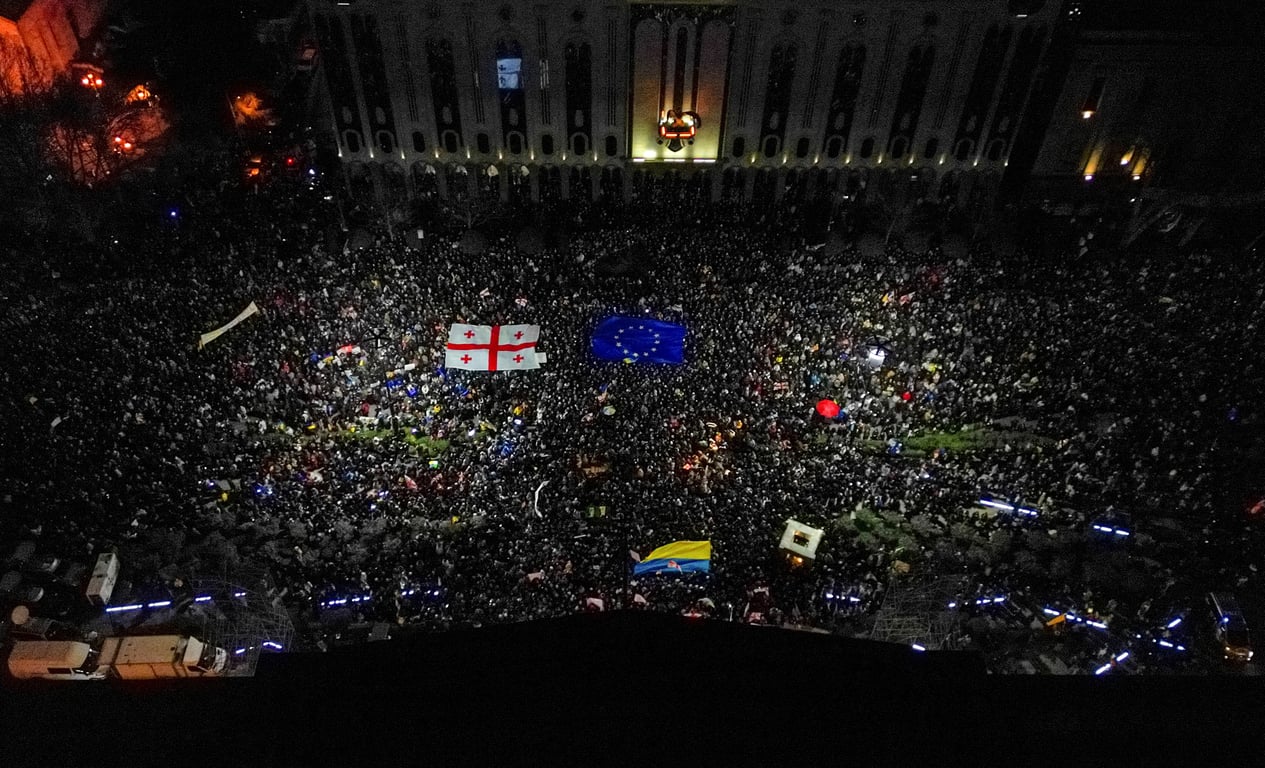 Акція на підтримку України в Тбілісі