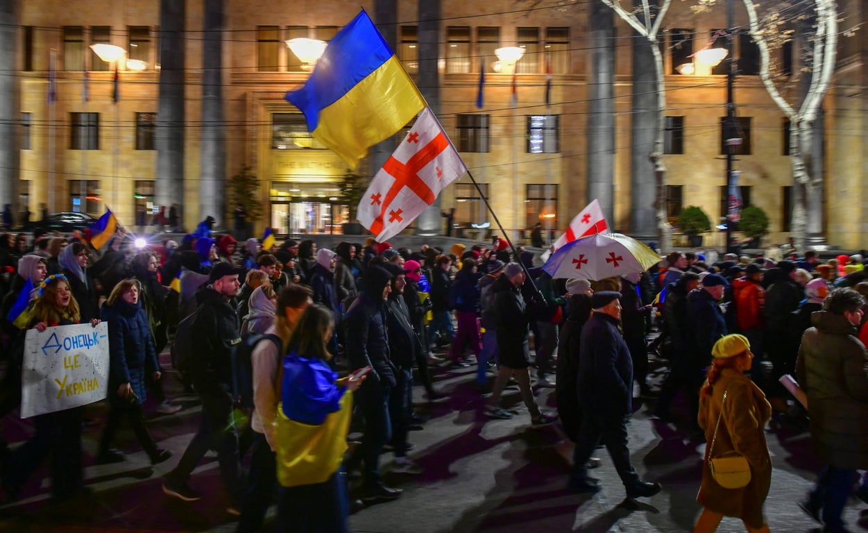 Акція на підтримку України в Тбілісі