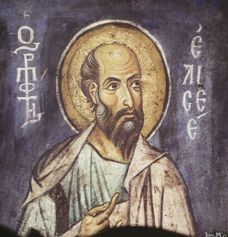 Святой пророк Елисей