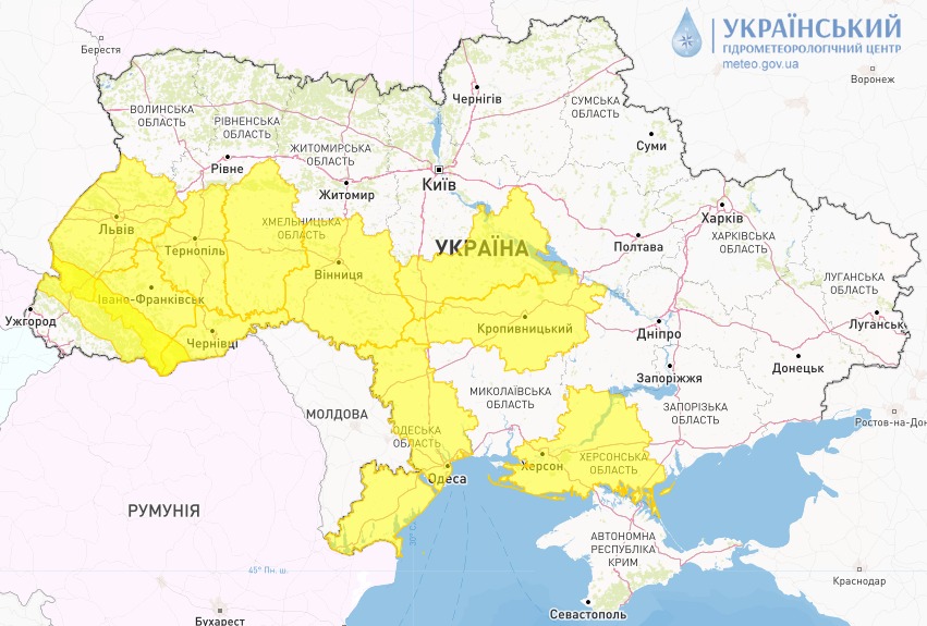 погода в Украине