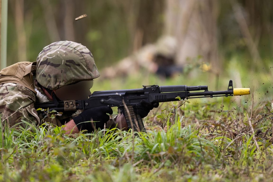 Зеленська на навчанні військових