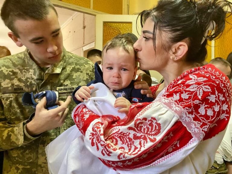 У Львові охрестили дітей з Луганщини. Фото: Львівська  Архиєпархія УГКЦ
