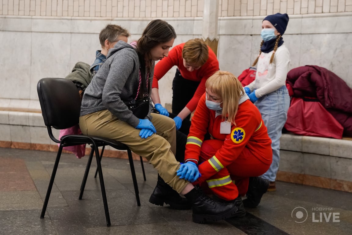 Тренінг з домедичної допомоги в метро