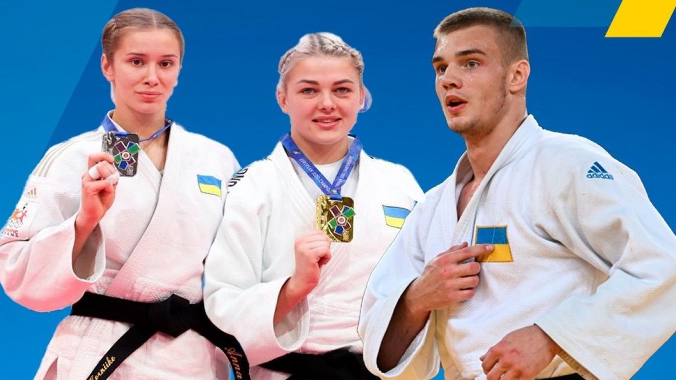 Україна завоювала три медалі в другий день чемпіонату Європи з дзюдо