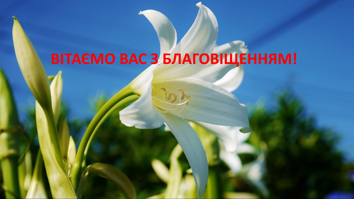 Свято Благовіщення Пресвятої Богородиці