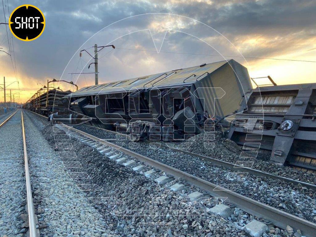 аварія на залізниці в РФ