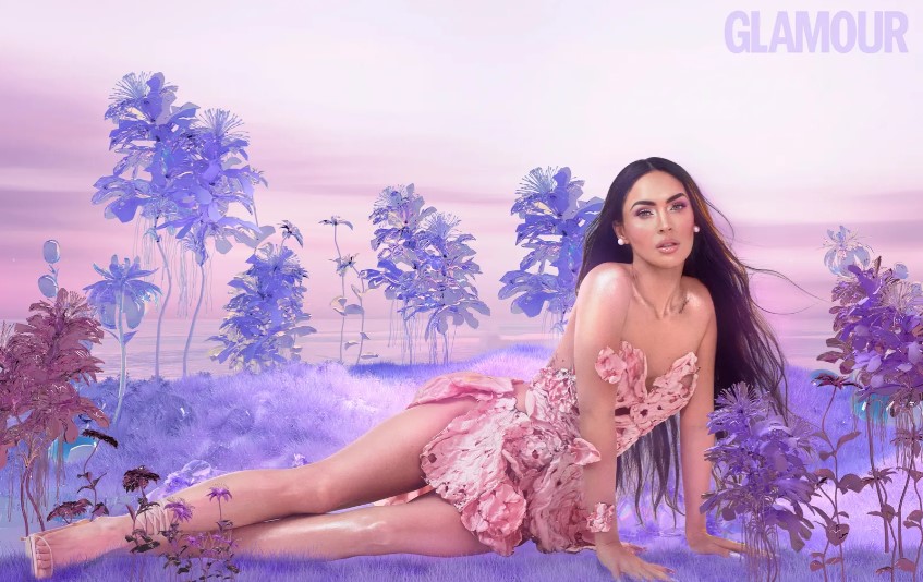 Меган Фокс снялась в футуристической фотосессии и рассказала, пила ли кровь любимого - фото 2