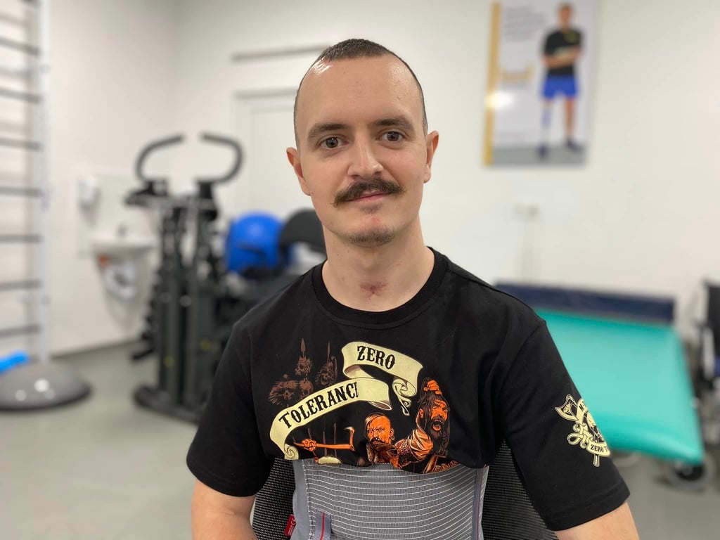 Український військовий Роман Ковалик. Фото: Перше ТМО