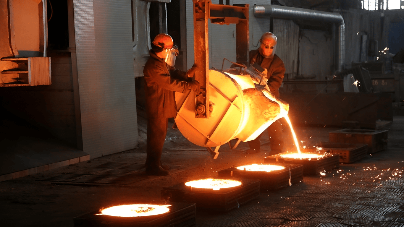 Завод по производству металла