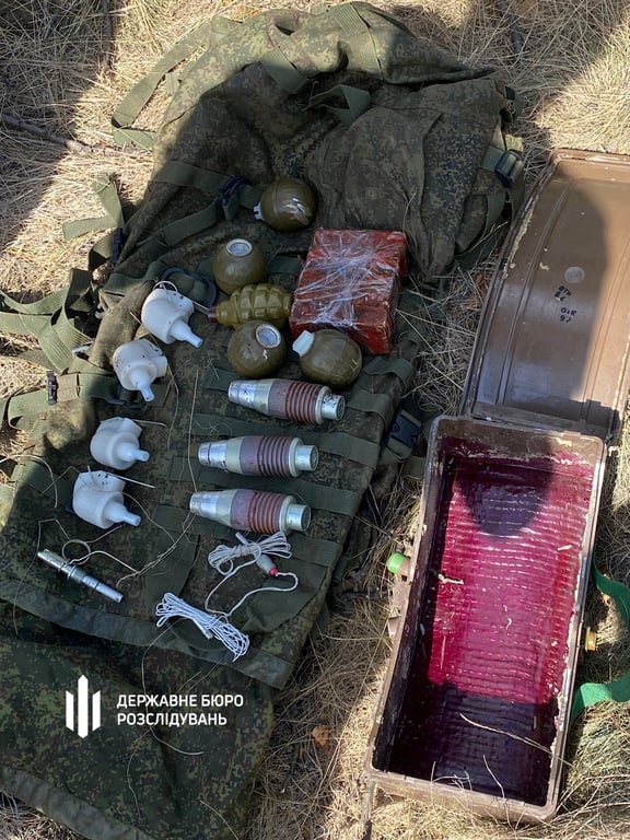 Схрон, подготовленный террористами