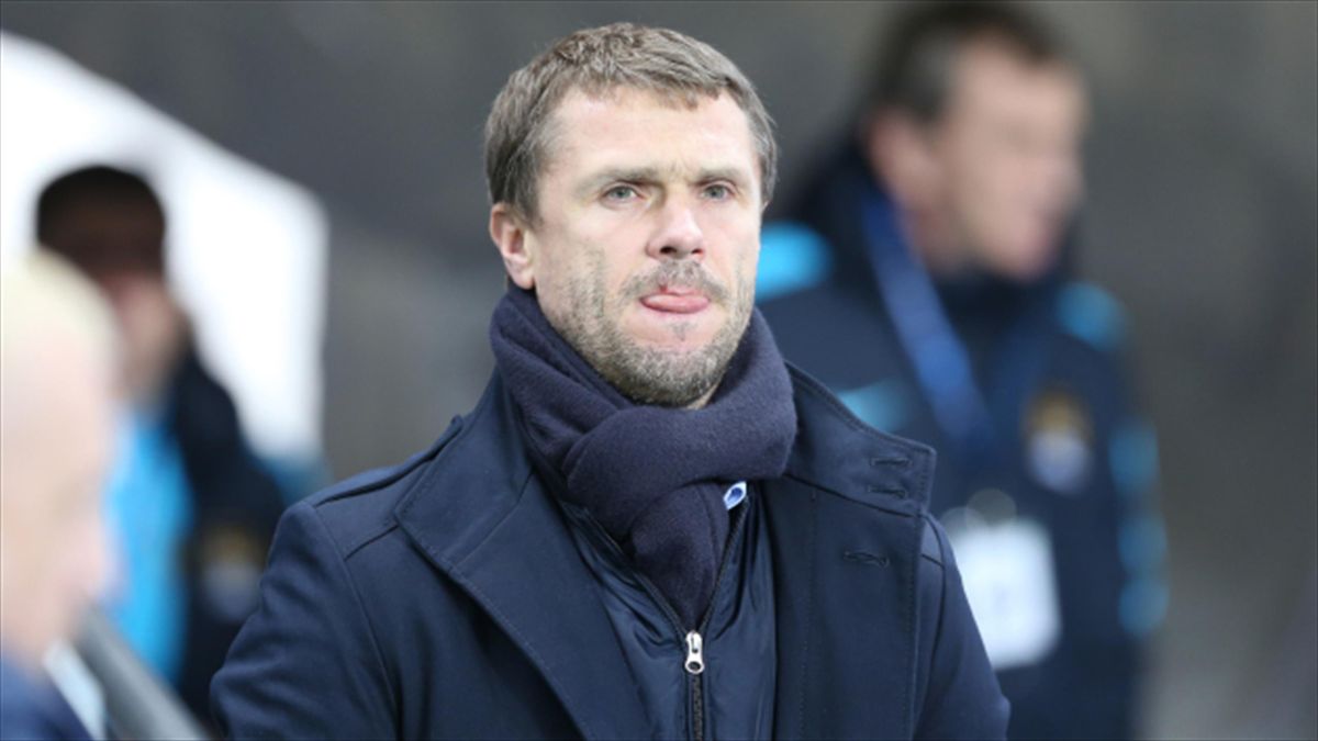 Сергій Ребров у збірній України