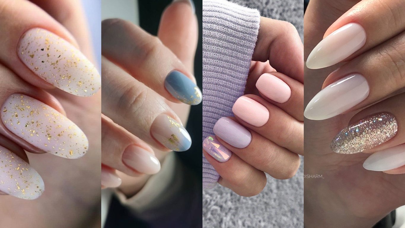 Минималистичный маникюр на 14 февраля.