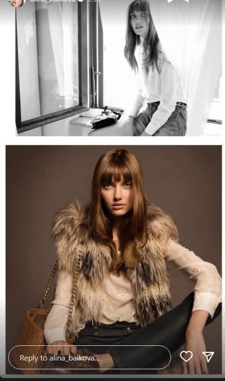 Супермодель Алина Байкова поразила фотосессией в культовом стиле Джейн Биркин - фото 2