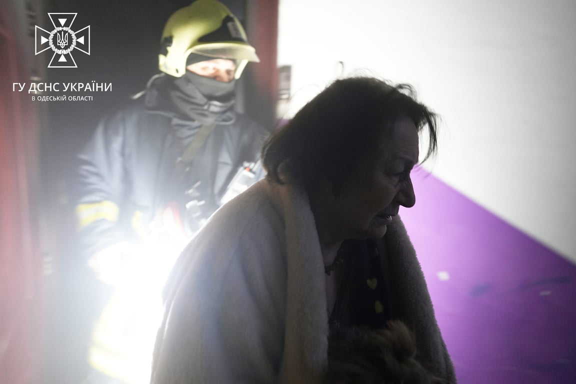 пожар в Одессе
