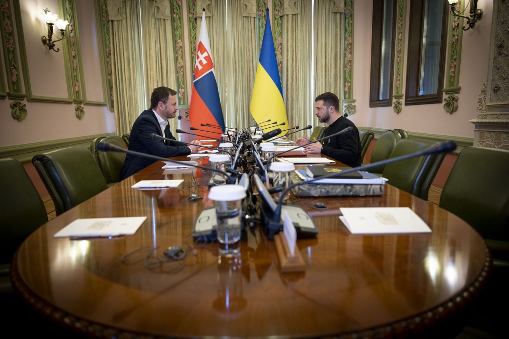 Зеленский и премьер Словакии