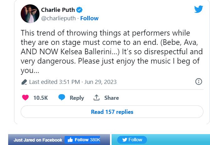 Співачка, якій ледь не вибили око на концерті, вийшла на сцену у захисних окулярах - фото 3